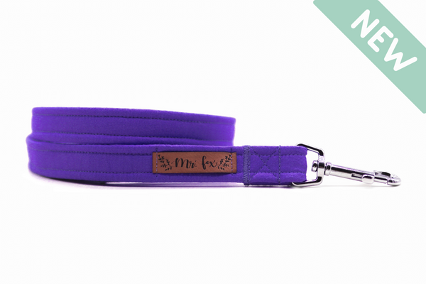 "Purple Uni" Hundeleine
