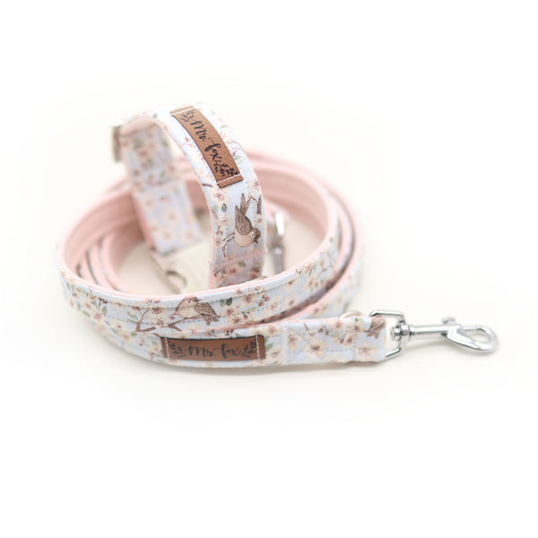 "Birds & Blossoms" Halsband für Hunde