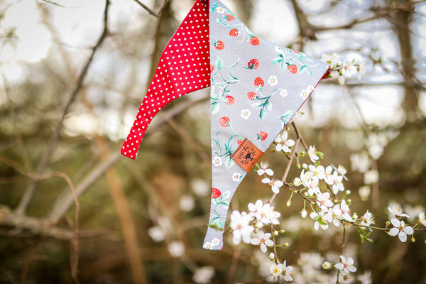 “Sweet Strawberries” dog bandana