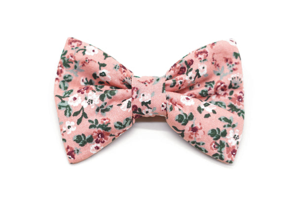 "Fairy Flowers" bow tie for dog collars