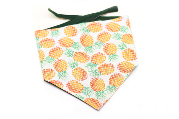 "Playful Pineapples" Hundehalstuch (S)