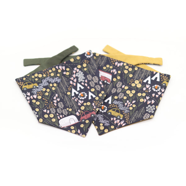 “Comfy Camping” dog bandana