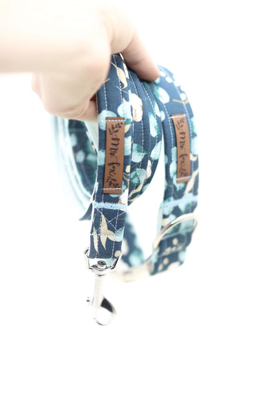 "Enchanting Eucalyptus" dog leash