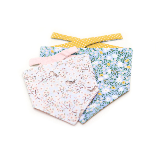 “Blue Bliss” dog bandana