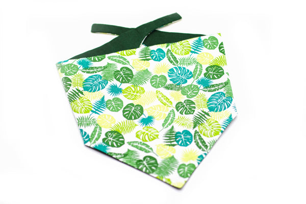 "Lovely Leaves" Hundehalstuch (S)