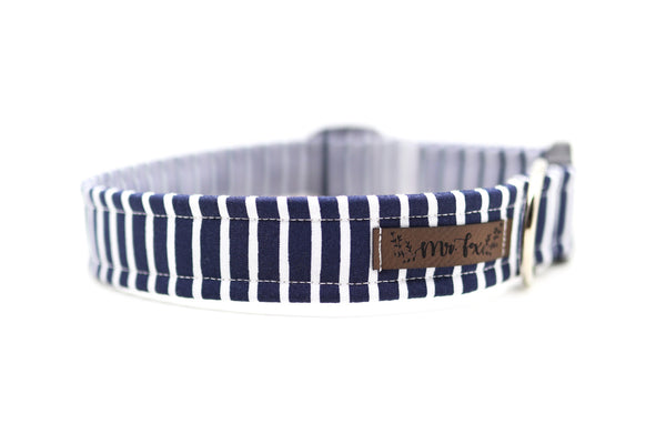 "Salty Stripes" collar for dogs