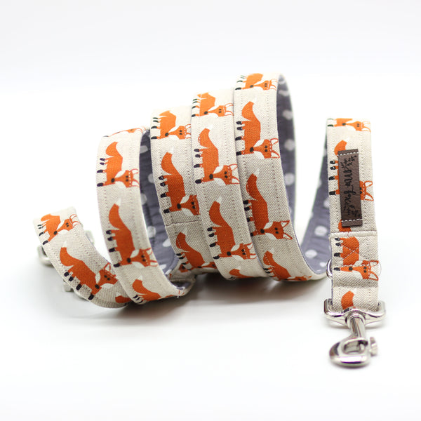 "Fox Festival" dog leash