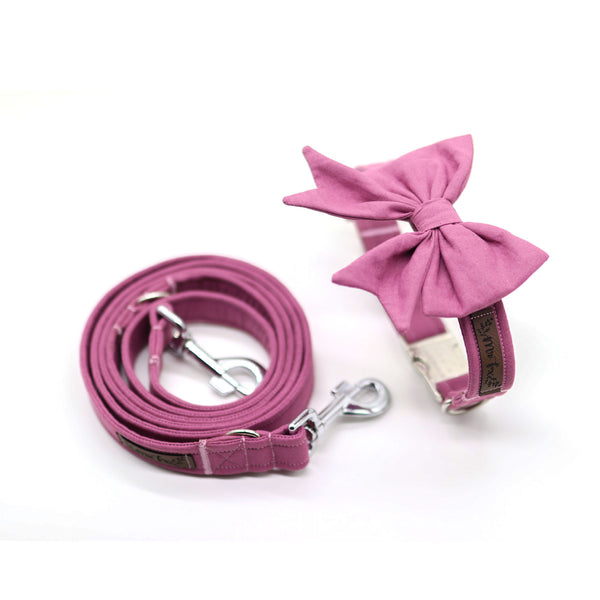 "Old Rose Uni" Hundeleine