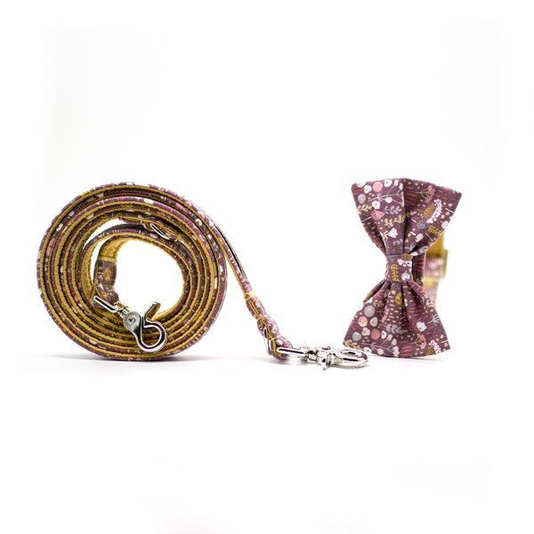 "Boho Bloom" Fliege für Hundehalsbänder