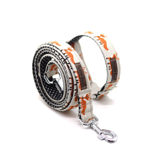 "Fox Festival" dog leash
