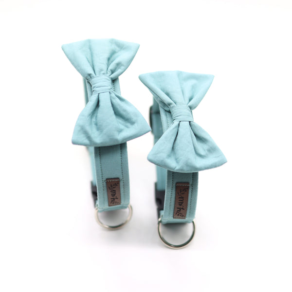 "Dusk Mint Uni" Fliege für Hundehalsbänder