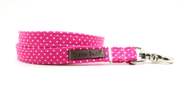 "Pink Polkadot" Hundeleine