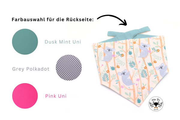 "Keen Koalas" dog bandana