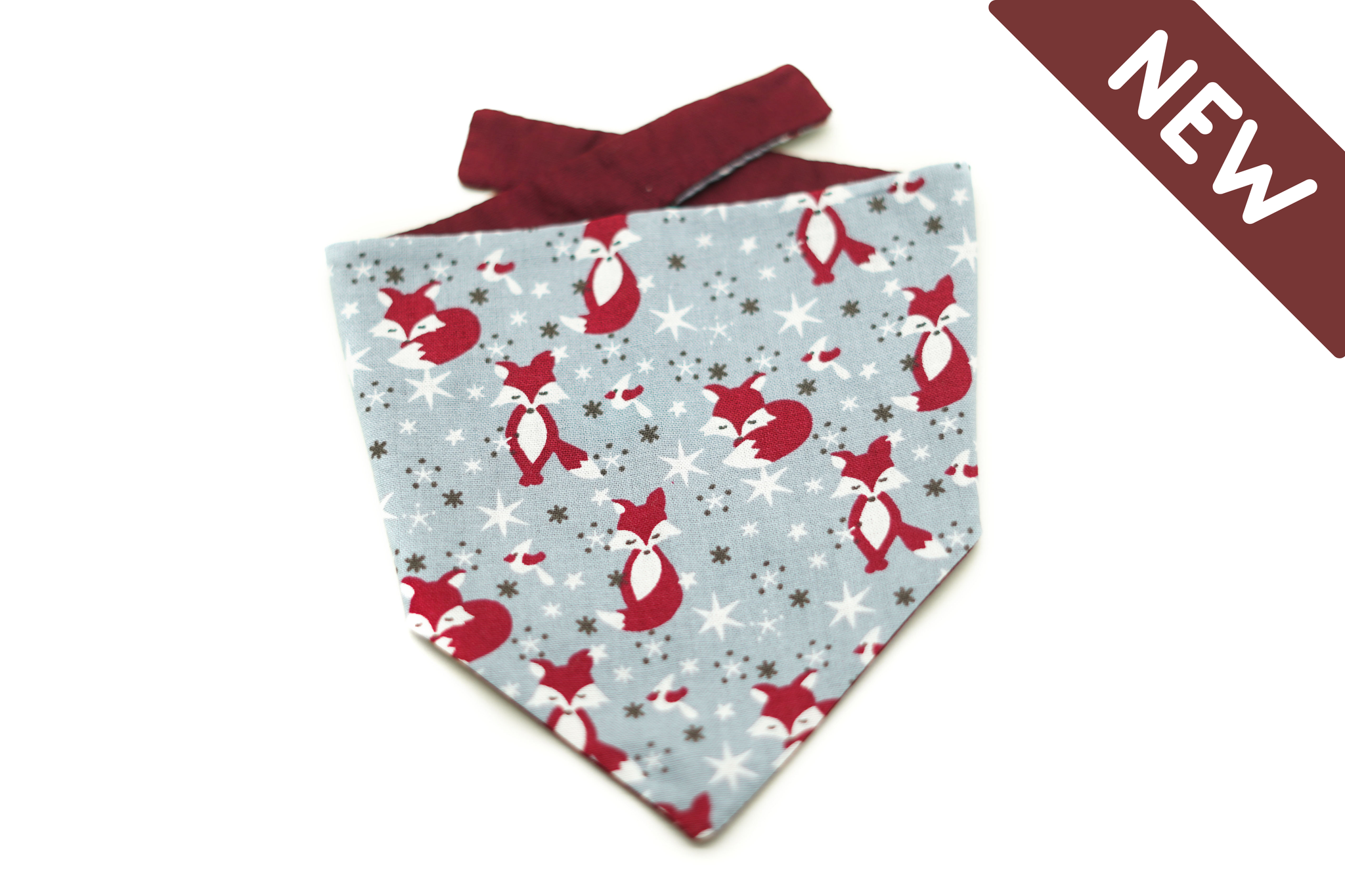 "Frosty Fox" Hundehalstuch