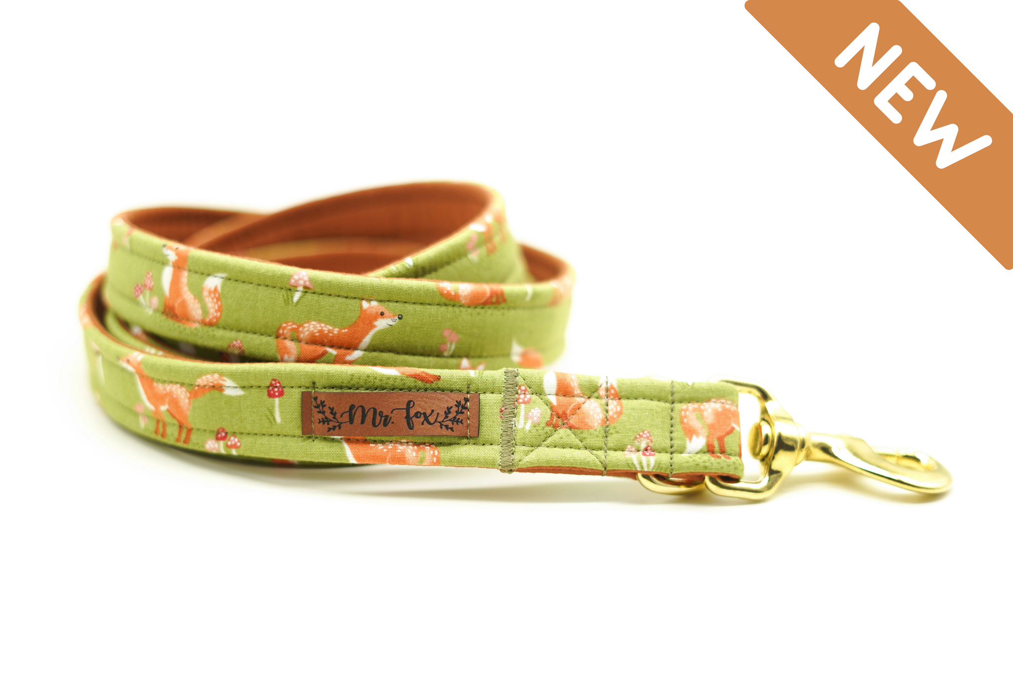 "Fabulous Fox" dog leash
