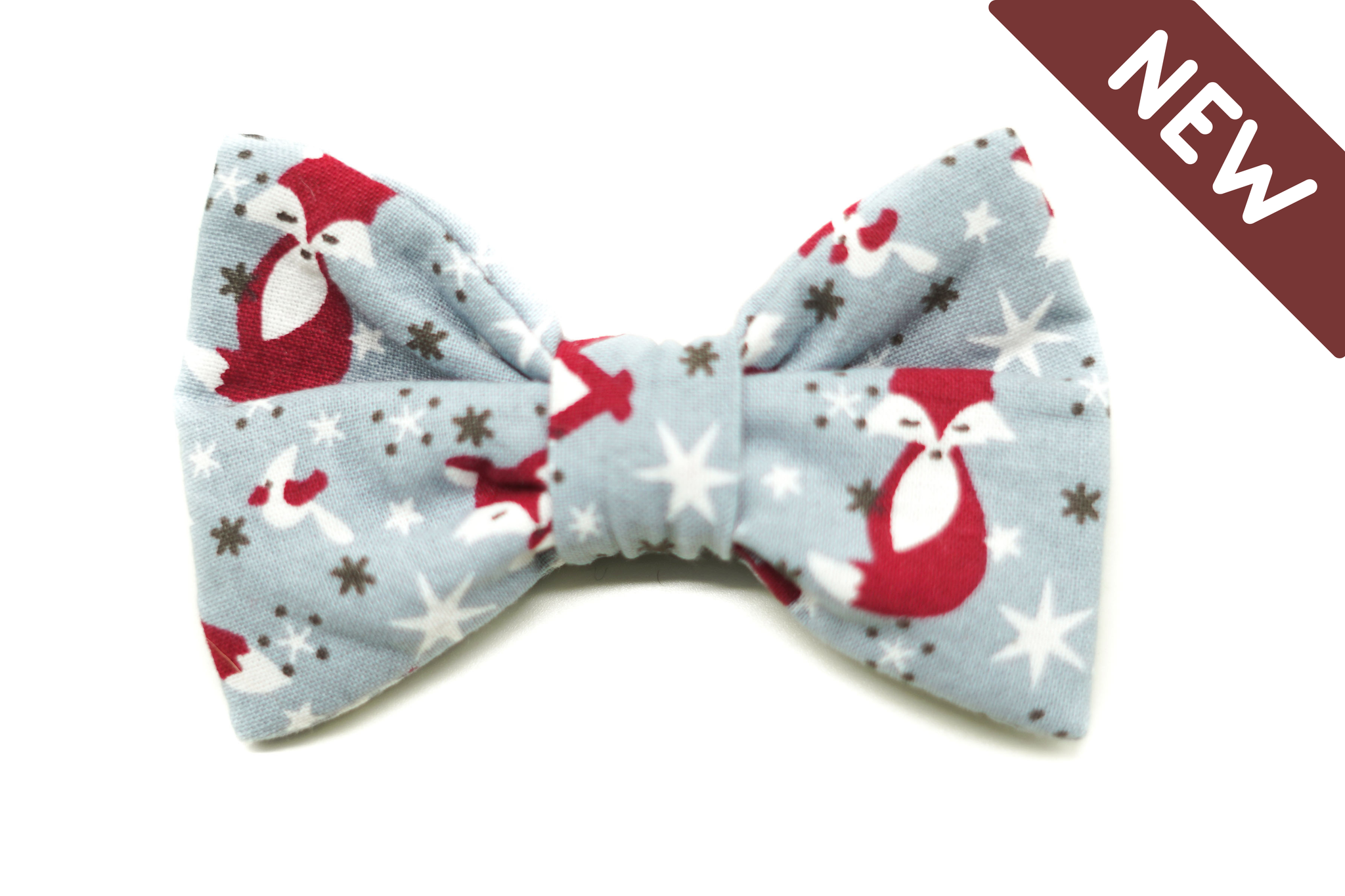 "Frosty Fox" Fliege für Hundehalsbänder