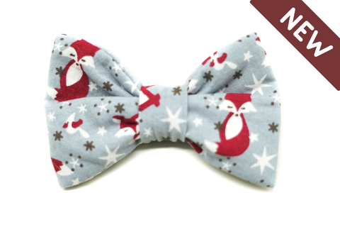 "Frosty Fox" Fliege für Hundehalsbänder