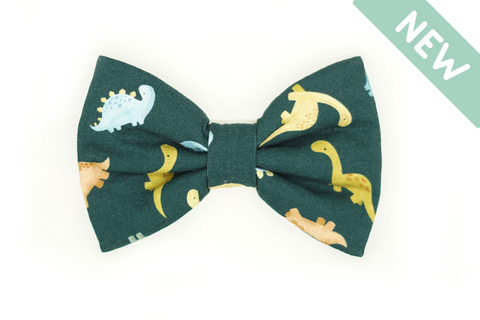 "Dino Dream" Bow Tie for Dog Collars