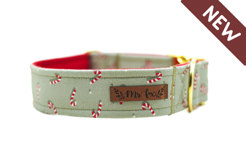 "Candy Cane" Halsband für Hunde