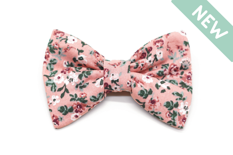 "Fairy Flowers" bow tie for dog collars