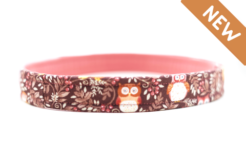 "Obsessed with Owls" collar for dogs