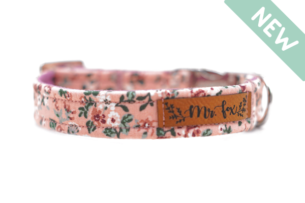 "Fairy Flowers" collar for dogs