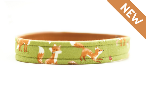 "Fabulous Fox" collar for dogs