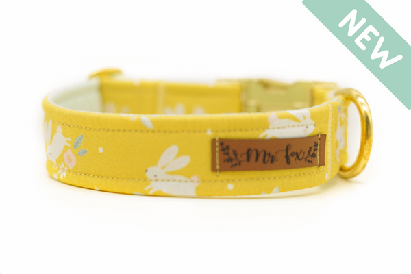 "Blissful Bunnies" collar for dogs