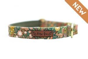 "Forest Friends" collar for dogs