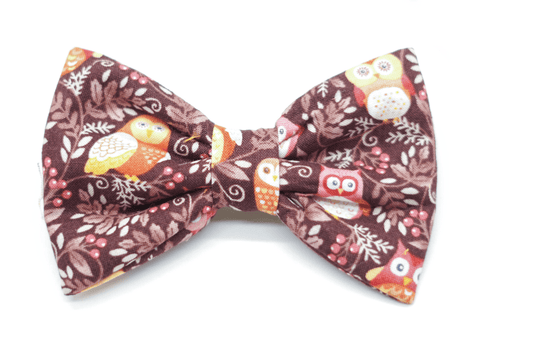 "Obsessed with Owls" Fliege für Hundehalsbänder - Mr. Fox Hundezubehör