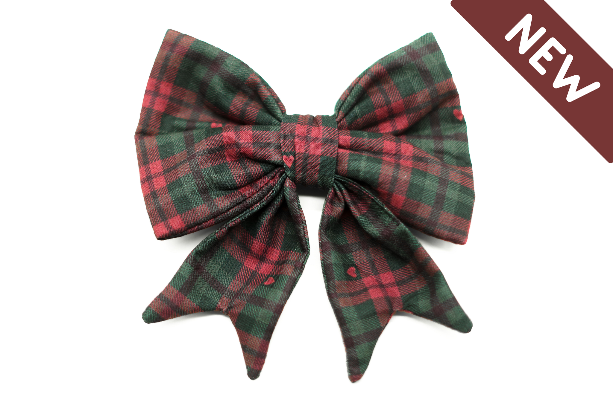 "Cozy Christmas" Schleife für Hundehalsbänder