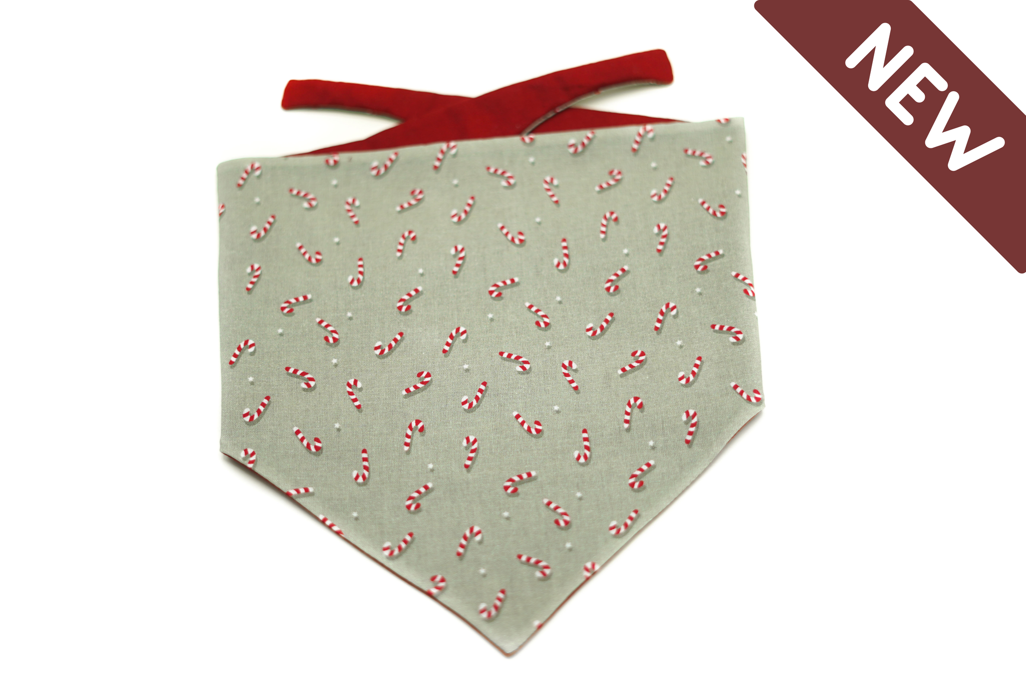 "Candy Cane" Hundehalstuch