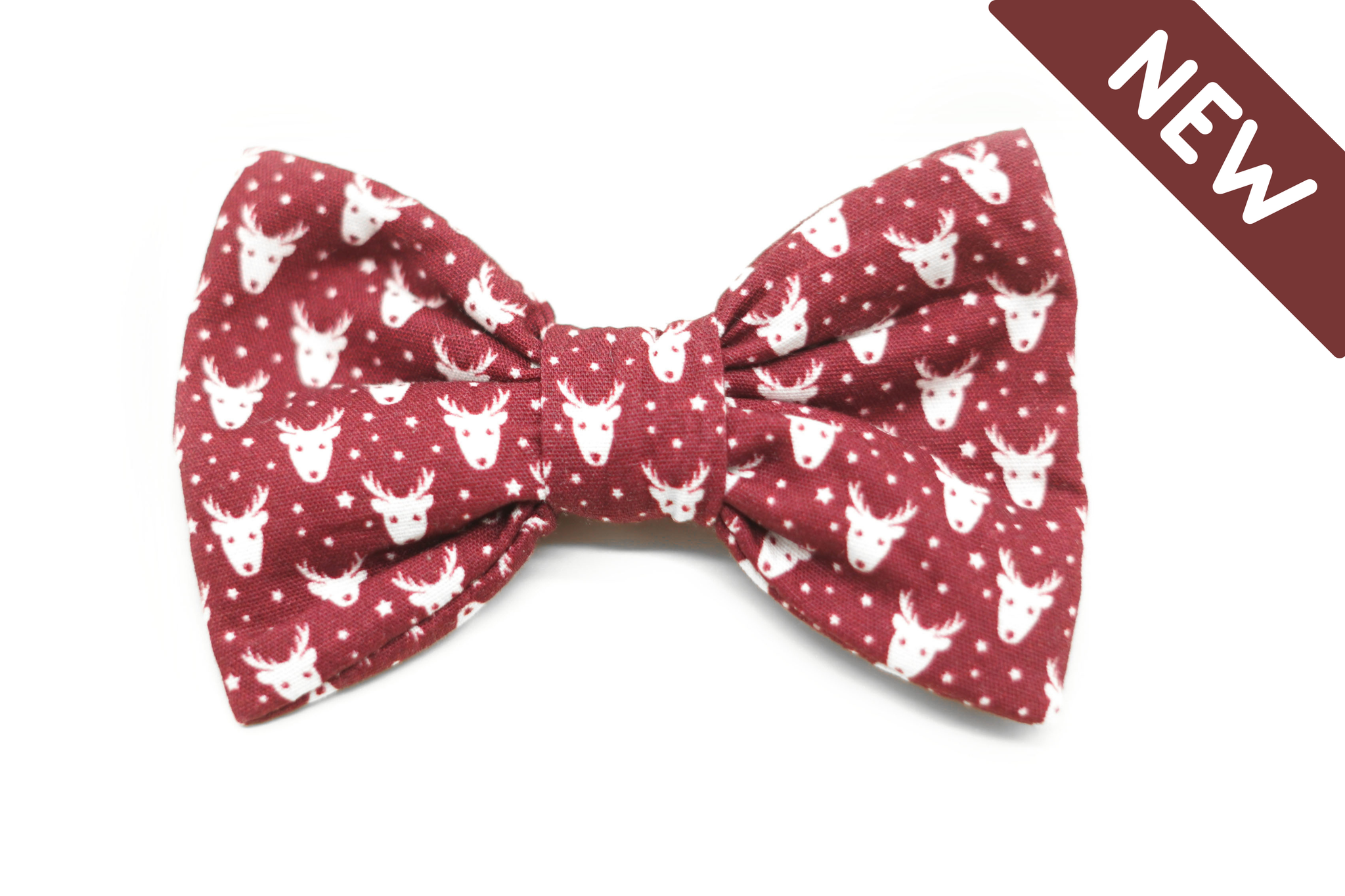 "Rockin' Reindeer" Fliege für Hundehalsbänder