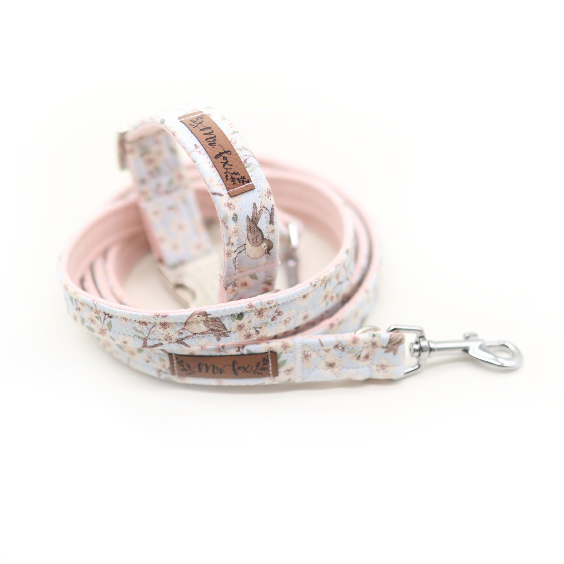 "Birds & Blossoms" Halsband für Hunde - Mr. Fox Hundezubehör