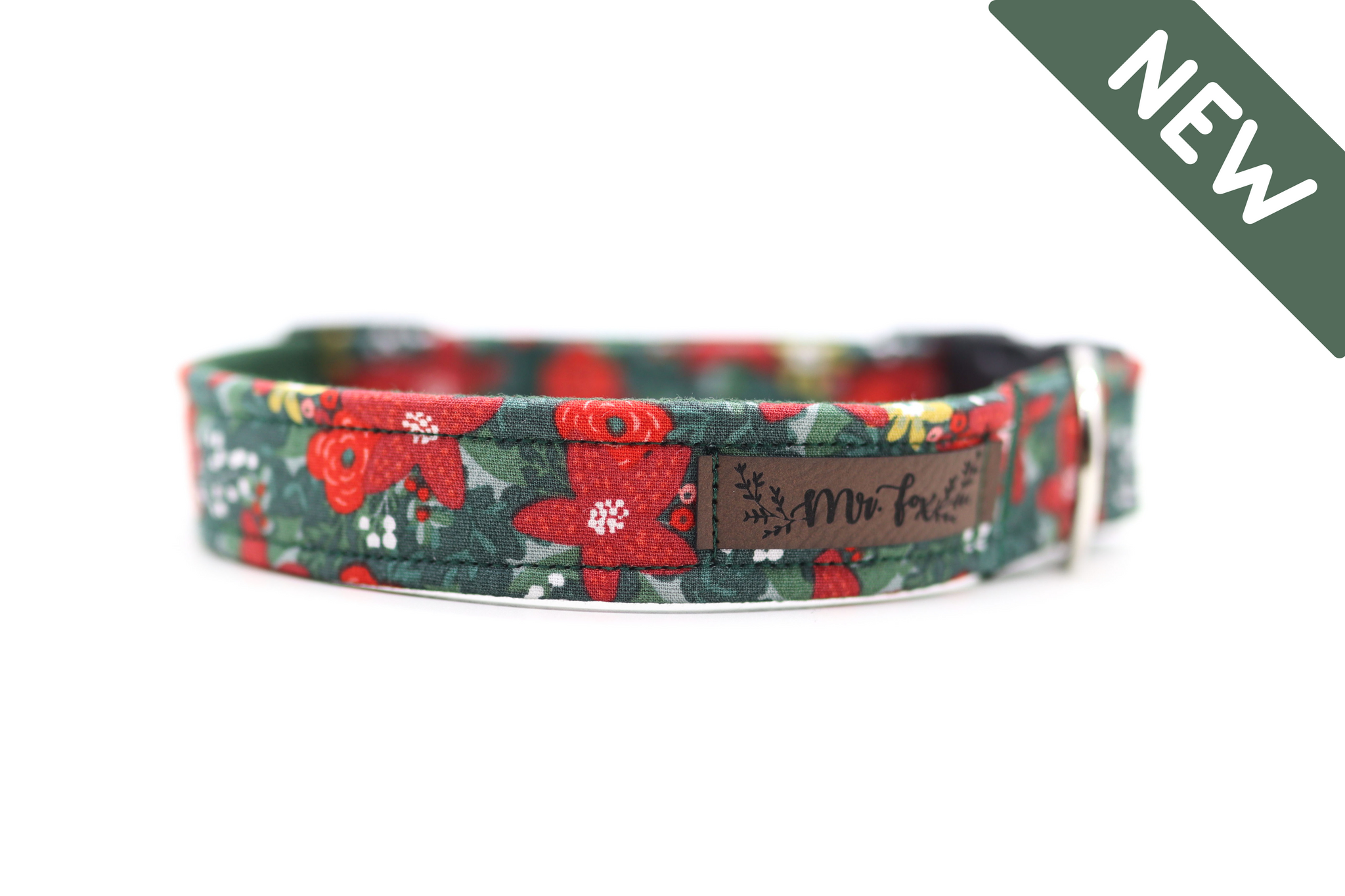 "Graceful Green" collar for dogs