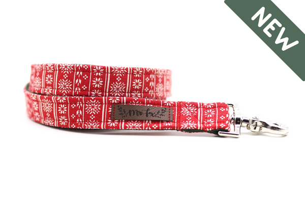 "Classic Christmas" dog leash