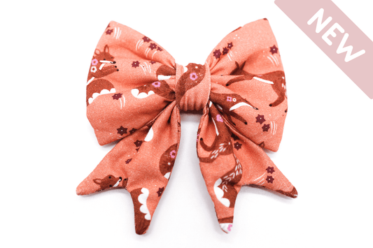 "Floral Fox" Schleife für Hundehalsbänder - Mr. Fox Hundezubehör