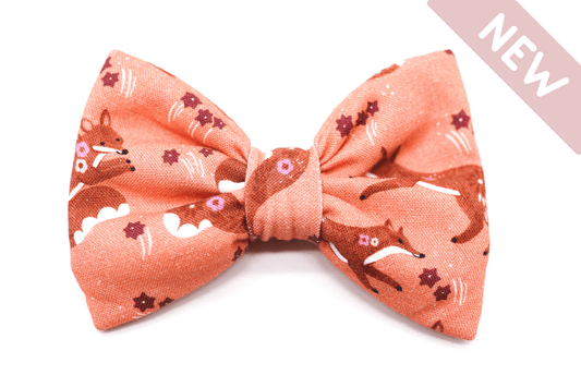 "Floral Fox" Fliege für Hundehalsbänder - Mr. Fox Hundezubehör