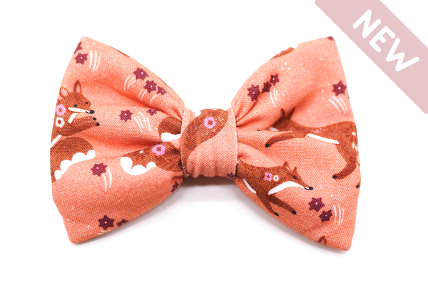 "Floral Fox" Fliege für Hundehalsbänder