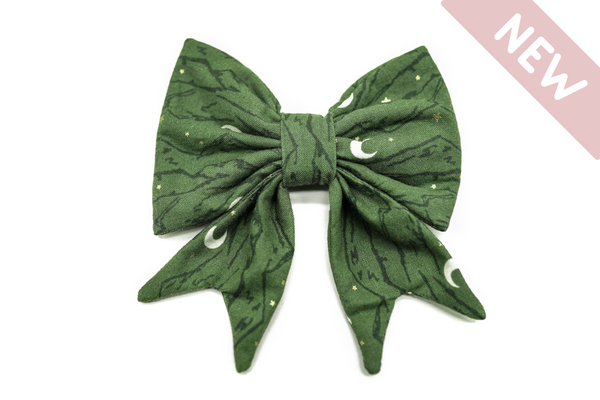 "Magical Mountains" Schleife für Hundehalsbänder