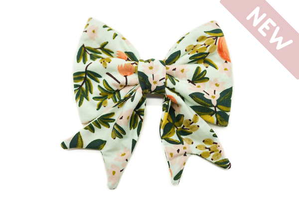 "Botanical Breeze" Schleife für Hundehalsbänder