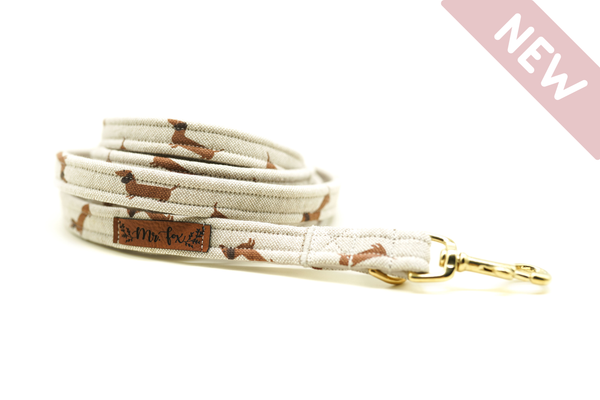 "Dashing Dachshunds" Hundeleine