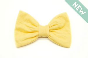 "Lemon Uni" Bow Tie for Dog Collars