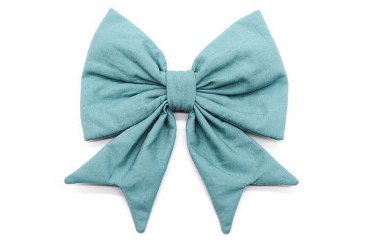 "Dusk Mint Uni" Schleife für Hundehalsbänder - Mr. Fox Hundezubehör