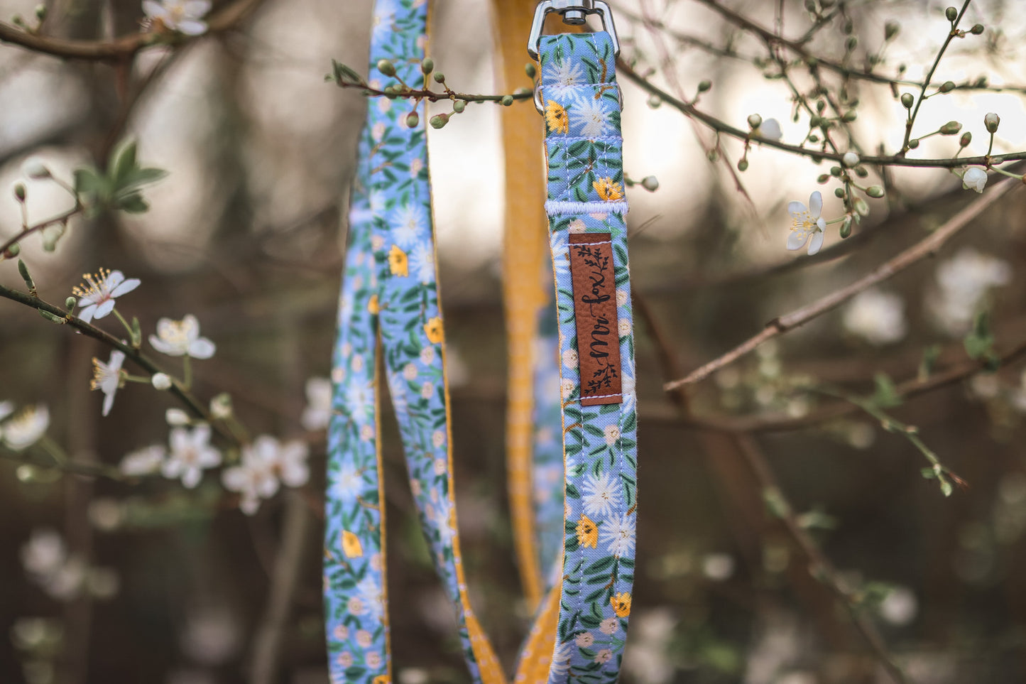 "Blue Bliss" Halsband für Hunde - Mr. Fox Hundezubehör