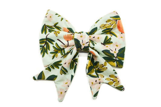 "Botanical Breeze" Schleife für Hundehalsbänder