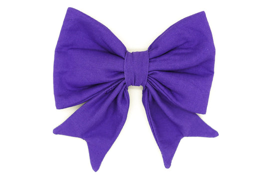 "Purple Uni" Schleife für Hundehalsbänder - Mr. Fox Hundezubehör