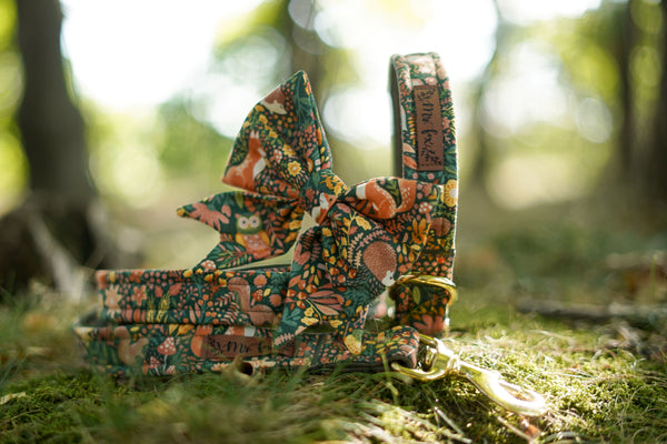 "Forest Friends" collar for dogs