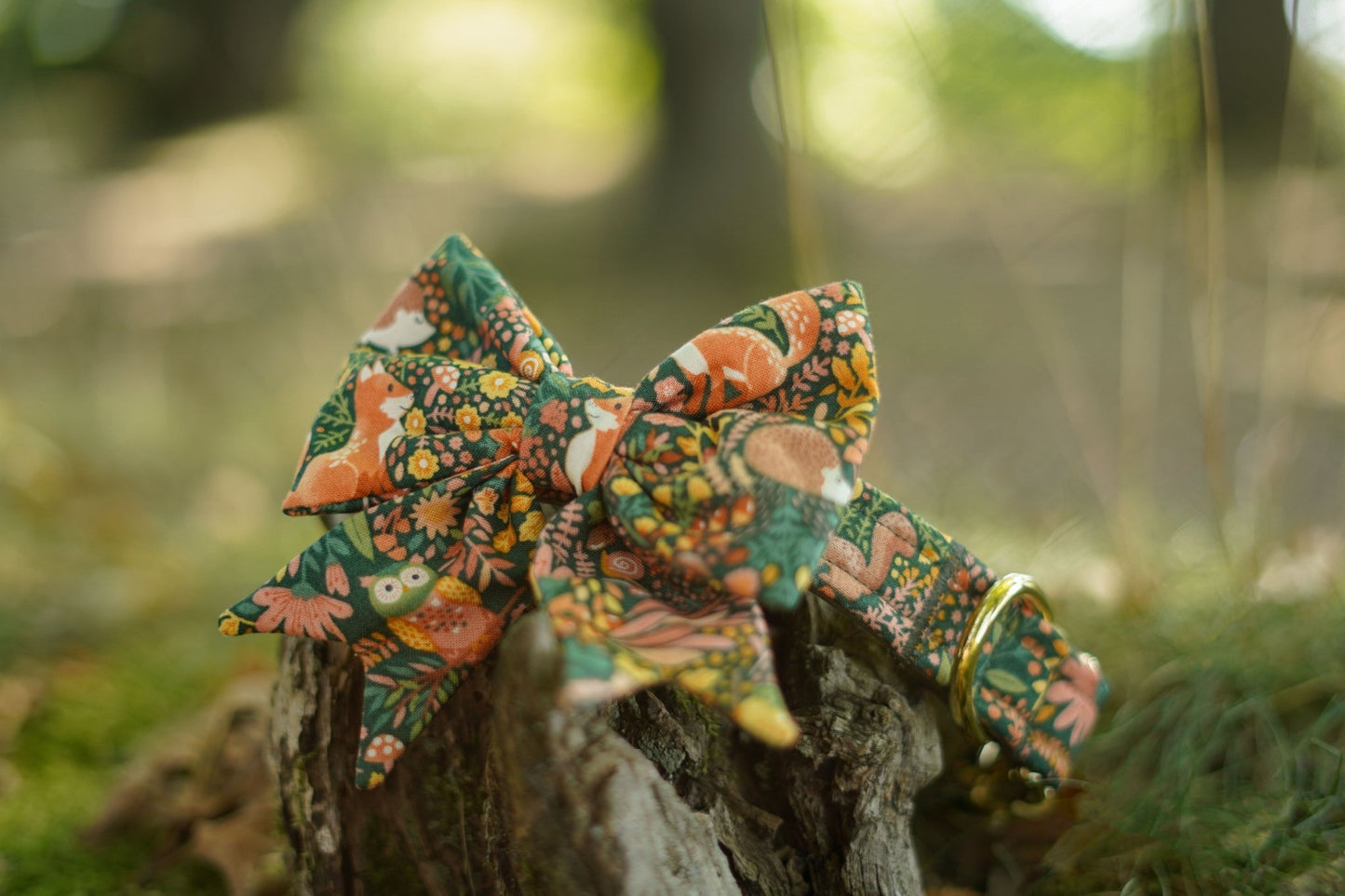 "Forest Friends" Halsband für Hunde - Mr. Fox Hundezubehör