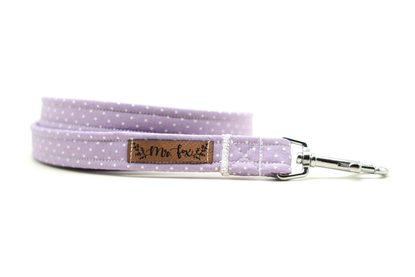 "Lilac Polkadot" Hundeleine - Mr. Fox Hundezubehör